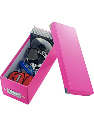 Leitz Ablagebox Click & Store CD pink
