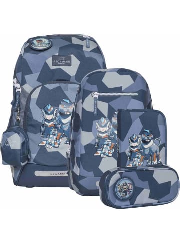 BECKMANN Beckmann Schulranzenset Active Air FLX - 6-Tlg. Set Tiger Race