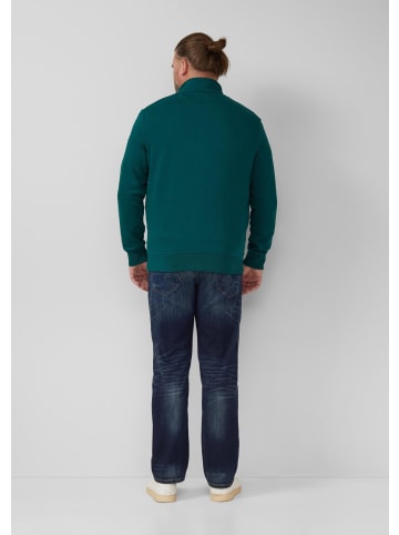 s.Oliver Sweatshirt Jacke in 7953_tannengrün