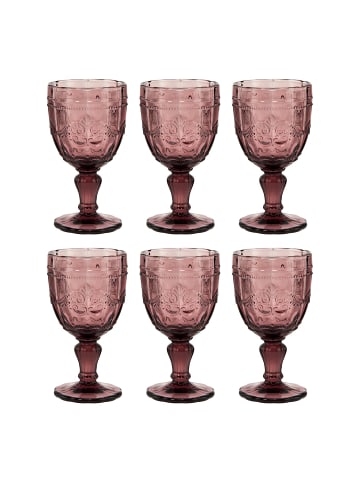 Butlers Weinglas VICTORIAN 6er-Set in Rot