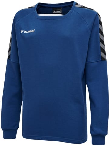 Hummel Kinder Sweatshirt "Hmlauthentic" in Blau