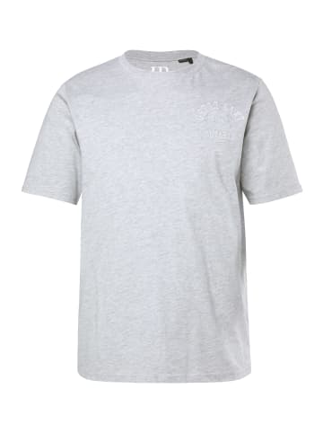 JP1880 Kurzarm T-Shirt in grau melange