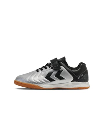 Hummel Klettverschluss Futsal Top Star Fußball Kinder in BLACK/SILVER