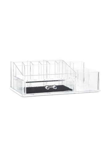 relaxdays Makeup Organizer in Transparent