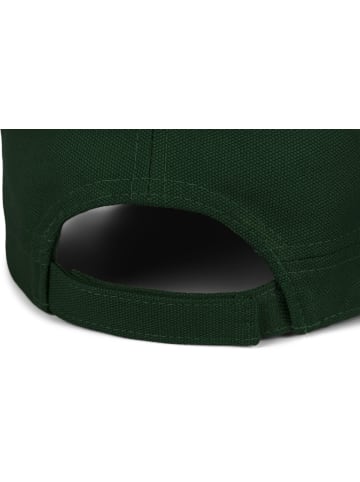 styleBREAKER Military Cap in Dunkelgrün