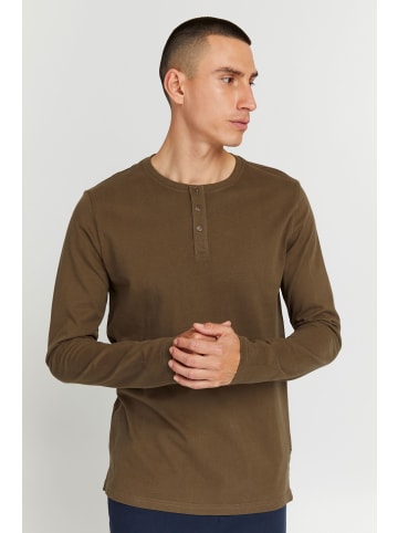 !SOLID Langarmshirt in braun