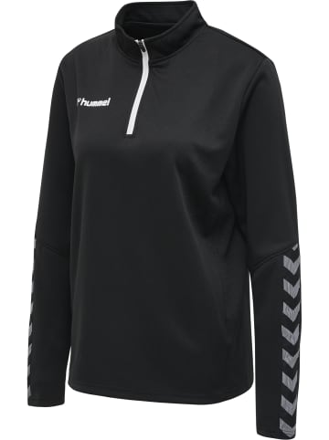 Hummel Halbreißverschluss Hmlauthentic Damen in BLACK/WHITE