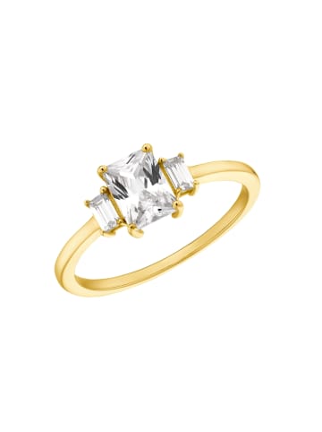 Amor Ring Silber 925, 18ct gelbvergoldet in Gold
