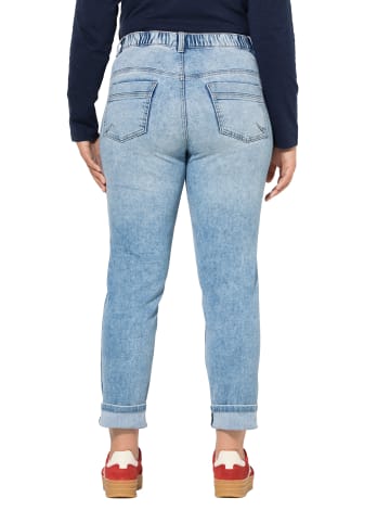 LAURASØN Jeans in bleached denim