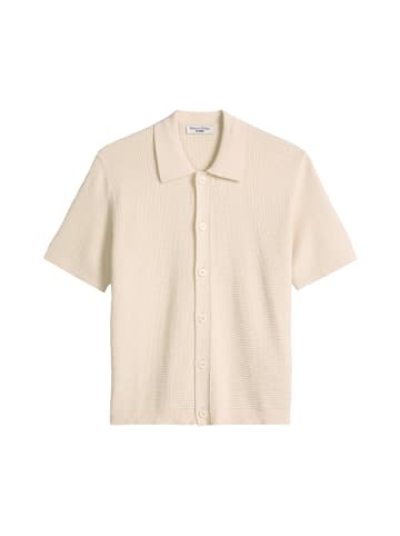 Marc O'Polo DENIM DfC Strickshirt regular im Polostil in White Blush