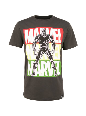 Recovered T-Shirt Marvel Black Panther Pop Art Black in Schwarz