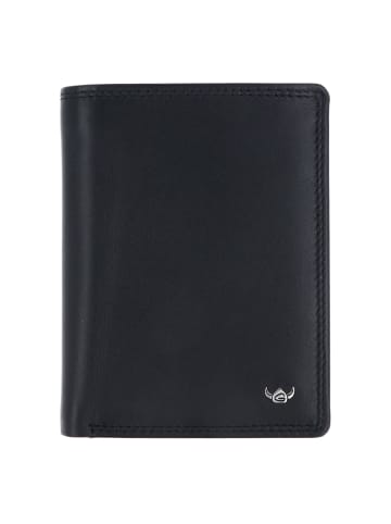 Golden Head Polo Geldbörse RFID Schutz Leder 12 cm schwarz