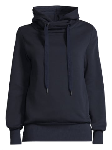 Salzhaut Hoodie SCHIENFATT in Navy
