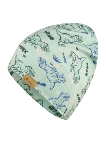 Sterntaler Beanie Saurier in sattes grün