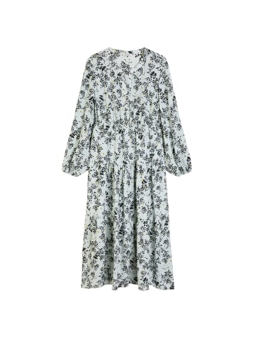 Stufenkleid mit Allover-Print relaxed in Light Blue