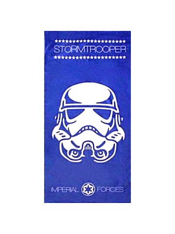 Star Wars Strand-/Badetuch Star Wars Stormtrooper - (L) 140 cm x (B) 70 cm in Blau