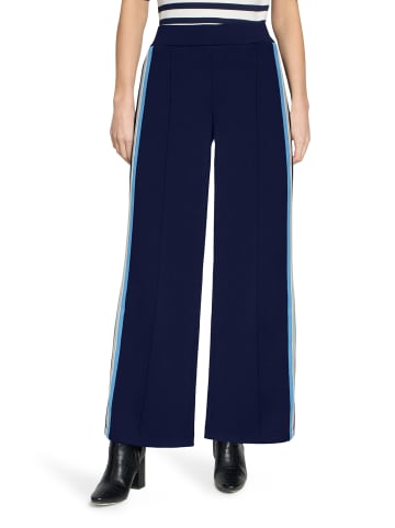 CARTOON Casual-Hose mit Galonstreifen in Dunkelblau