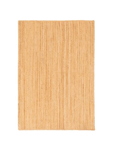 Pergamon Jute Teppich Salsa Uni in beige