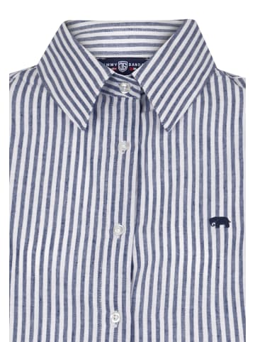 JIMMY SANDERS Hemd Kurzarm in navy