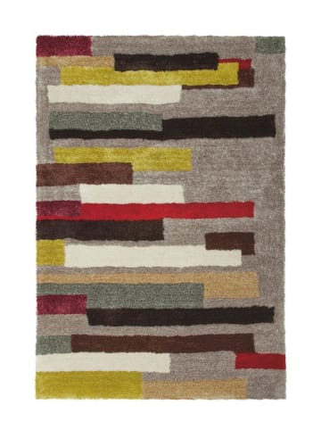 Arte Espina Hochflor Teppich Dance 810 in multi - taupe - quadratisch
