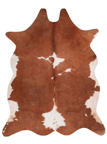 Vivorum Wohnzimmer Flachgewebe Teppich Sanari 205 in braun