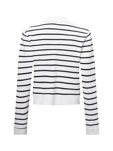 Marie Lund Strickjacke in weiß marine - 0002