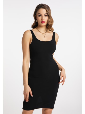 faina Damen Etuikleid in Schwarz