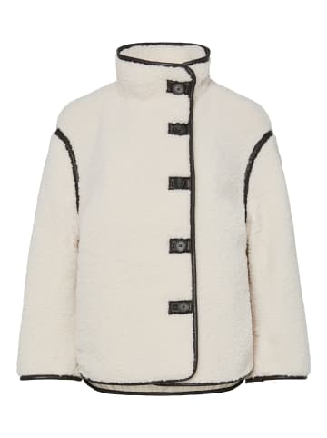 Pieces Teddyjacke in Birch 2