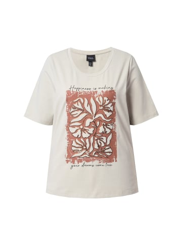 Ulla Popken Shirt in graubeige
