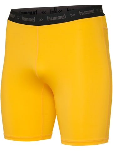 Hummel Sportshorts in Gelb