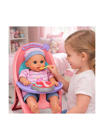 Wisam® Babypuppe pinkelt, brabbelt, weint, spricht 12 Geräusche