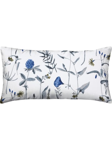 Erwin Müller Single-Jersey Kissenbezug in blau-weiß