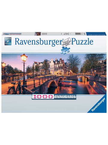 Ravensburger Puzzle 1.000 Teile Abend in Amsterdam Ab 12 Jahre in bunt