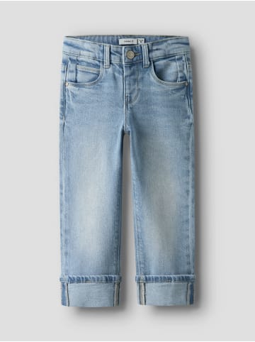 name it Jeans NMFROSE STRAIGHT FOLD JEANS 4224-AZ in light blue denim