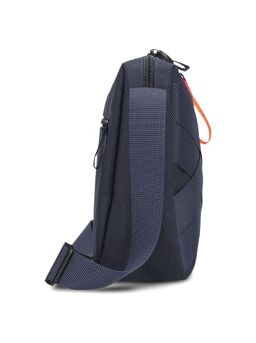 Zwei Alex - Umhängetasche 28 cm (black) in blau