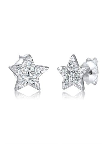 Elli Ohrringe 925 Sterling Silber Sterne, Stern in Silber