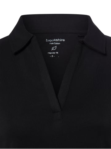 brookshire Langarmshirt in schwarz