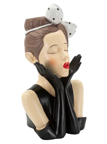 Mauro Ferretti Halbfigurige Frauenbüste als Vase, 17x14x30,5 cm