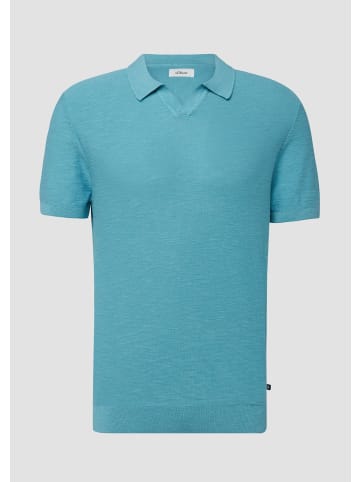 s.Oliver Strickpullover in 6603_türkis
