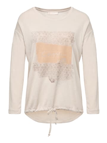 Decay Langarmshirt in beige