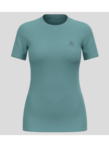 Odlo Funktionsshirt 100% MERINO DRY in Türkis