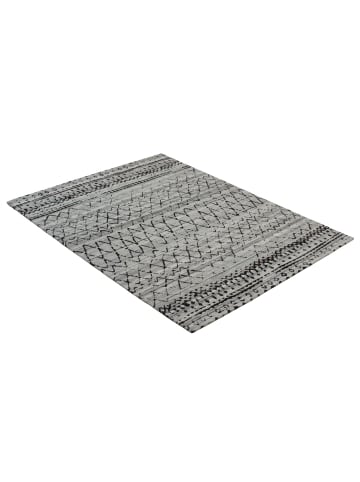 Kayoom Kurzflor Teppich Phoenix 113 in natur - grau - rechteckig