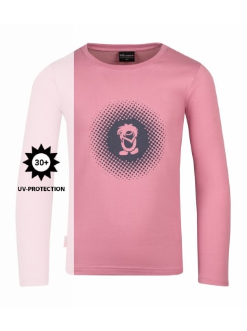 Trollkids Longsleeve "Pointillism" in Lila/Marineblau