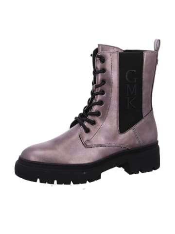 Marco Tozzi Schnürstiefel in Metallic