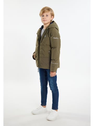 Schmuddelwedda Jungs Funktionale Winterjacke in Militäroliv