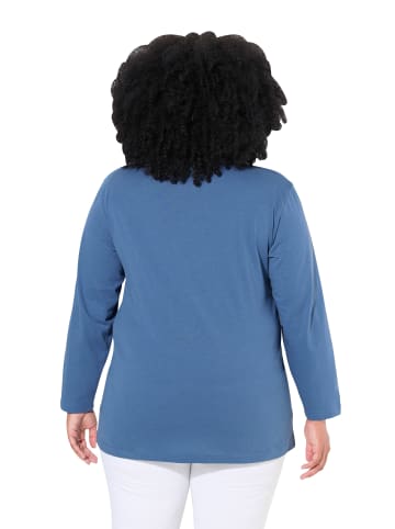Ulla Popken Shirt in tintenblau