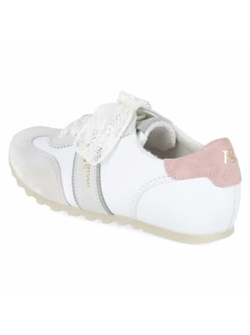 Paul Green Schnürhalbschuh in weiss-kombi