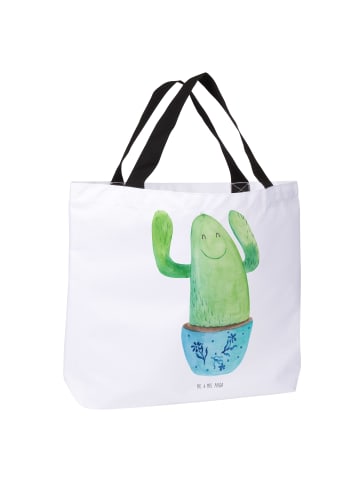 Mr. & Mrs. Panda Schultasche Kaktus Happy ohne Spruch in Weiß