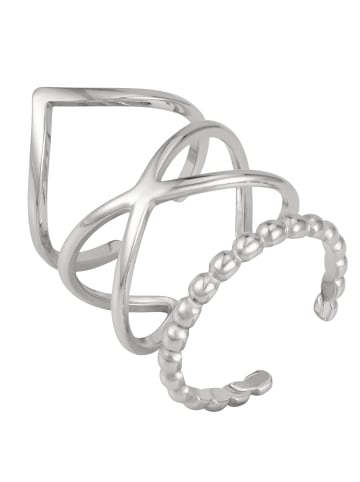 GOOD.designs Ring-Set in Silber