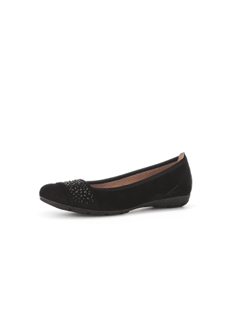 Gabor Fashion sportliche Ballerinas in schwarz